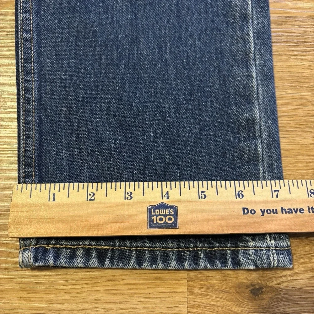 Levis 511‎ Jeans Men's 34x32 Slim Fit Medium Wash Crazy Fade Distresssing Casual